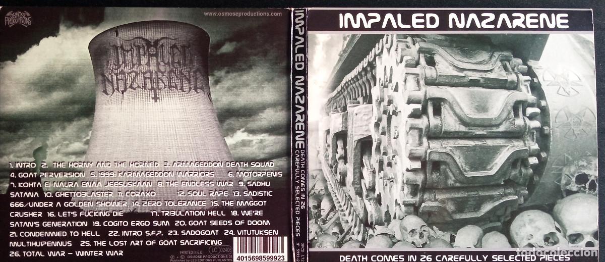 CD di Musica: IMPALED NAZARENE : Death Comes In 26 Carefully Selected Pieces : BLACKMETAL DIGIPACK PUNK
