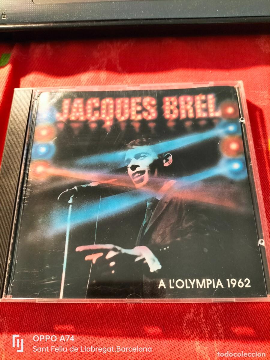 CDs de m&uacute;sica: RAR CD. JACQUES BREL. A LOLYMPIA 1962 - Foto 1