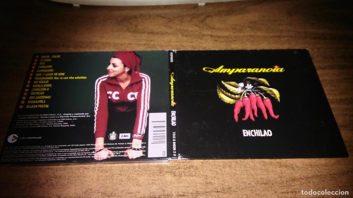 CDs de m&uacute;sica: AMPARANOIA - ENCHILAO (DIGIPACK 2003) - Foto 1