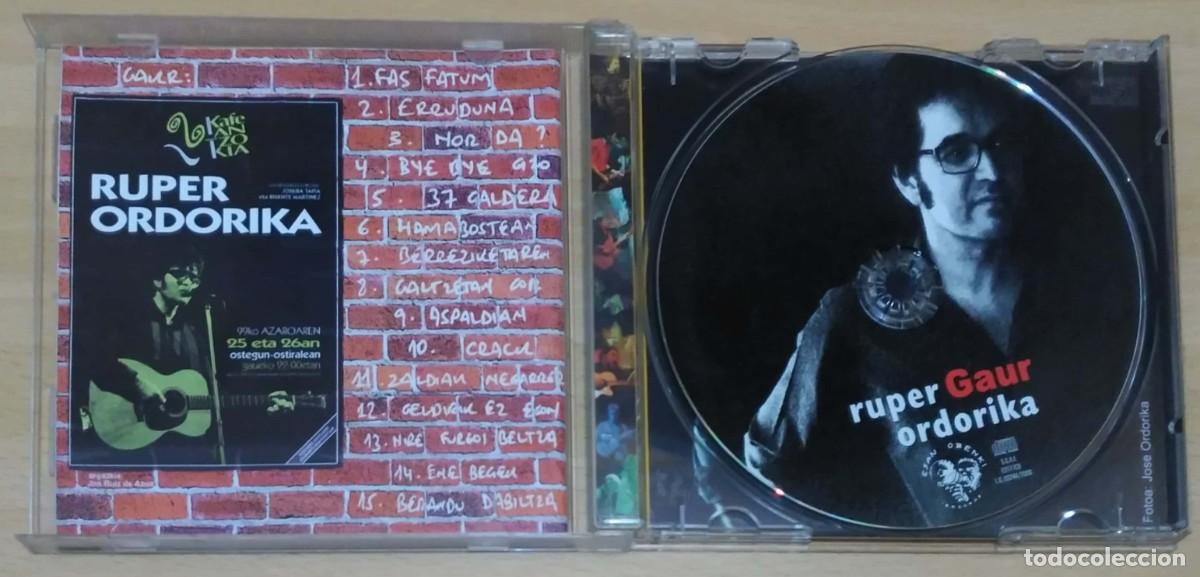 CDs de m&uacute;sica: RUPER ORDORIKA (GAUR) CD 2000 - Foto 3