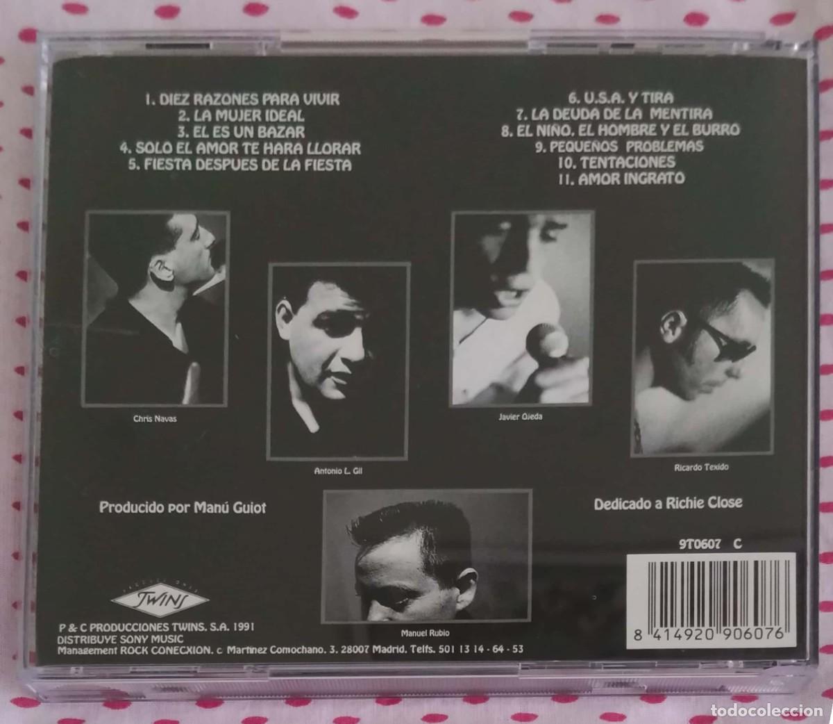 CDs de m&uacute;sica: DANZA INVISIBLE (BAZAR) CD 1991 - Foto 2