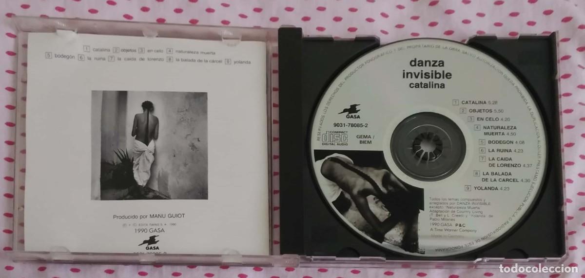 CDs de m&uacute;sica: DANZA INVISIBLE (CATALINA) CD 1990 - Foto 3