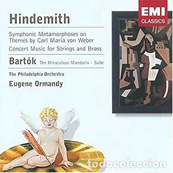 CDs de m&uacute;sica: Bart&oacute;k, Hindemith - Eugene Ormandy- Suite: The Miraculous Mandarin (CD, Album) - Foto 1