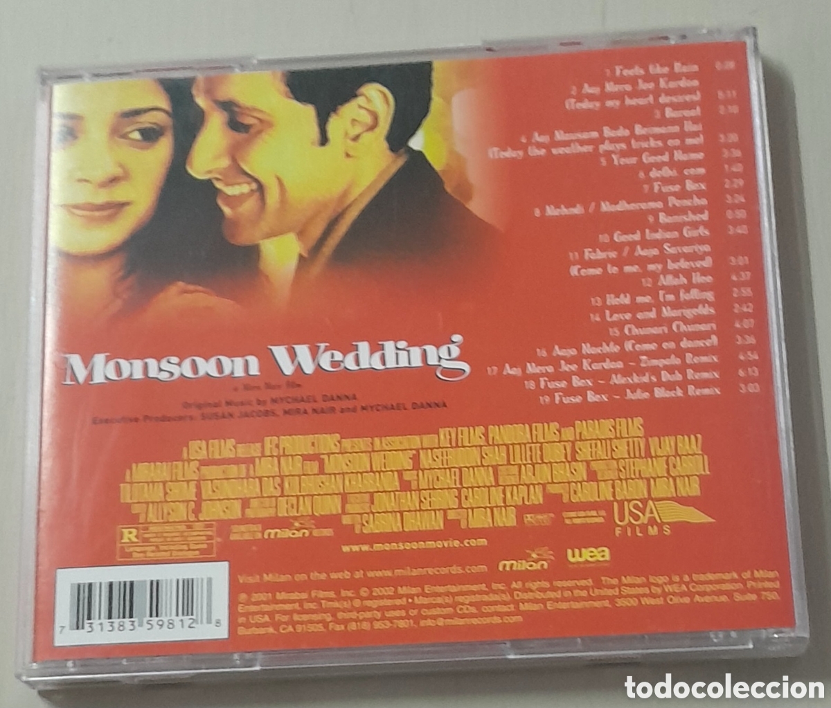 CDs de m&uacute;sica: MONSOON WEDDING (LA BODA DEL MONZON) - Foto 2