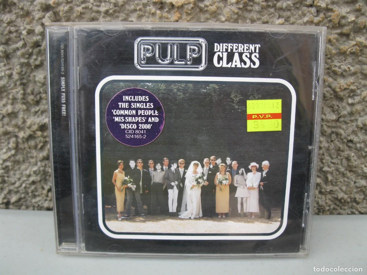 CDs de m&uacute;sica: CD - PULP - DIFFERENT CLASS - ISLAND RECORDS - A&Ntilde;O 1995. - Foto 1