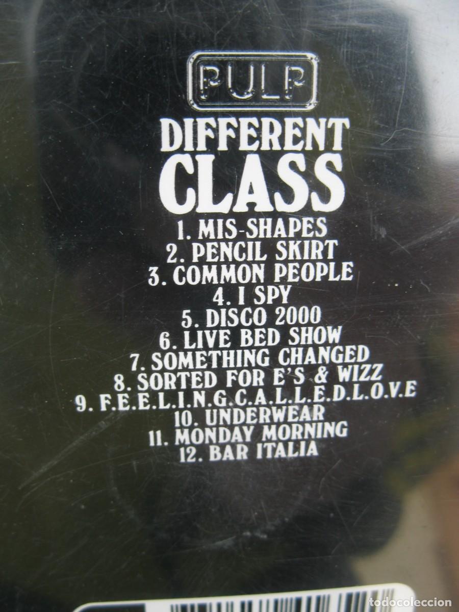 CDs de m&uacute;sica: CD - PULP - DIFFERENT CLASS - ISLAND RECORDS - A&Ntilde;O 1995. - Foto 4