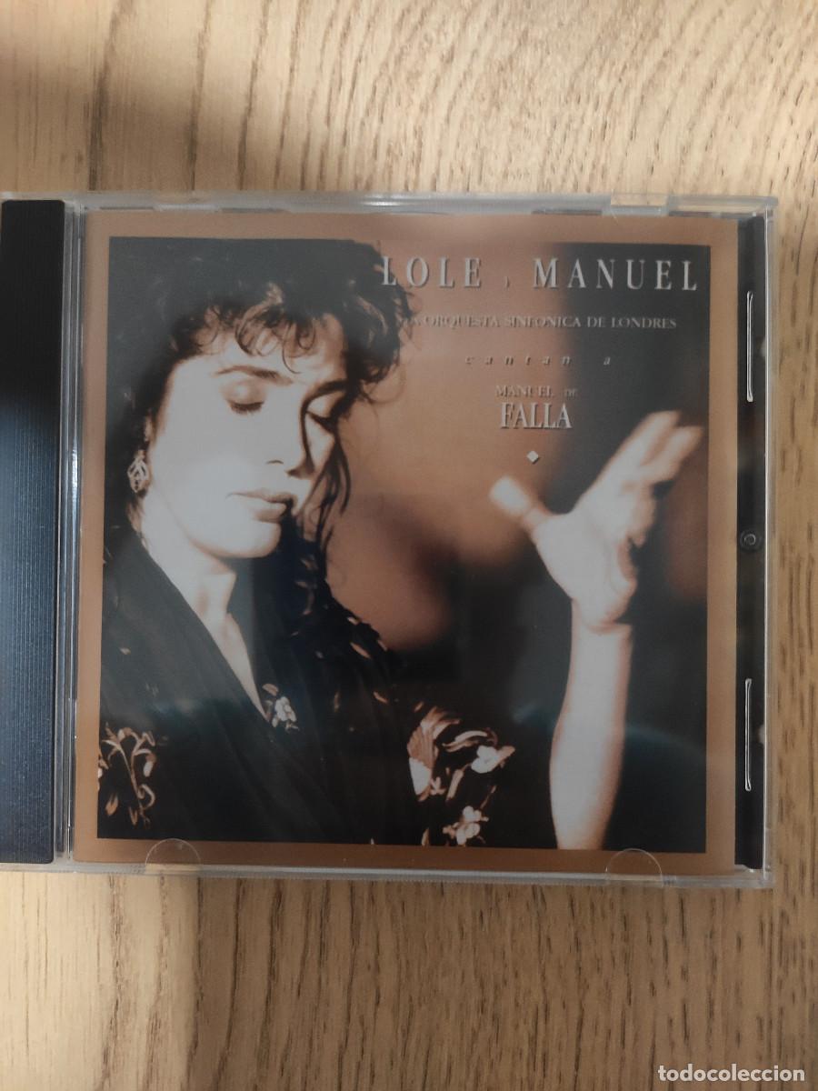 CDs de m&uacute;sica: Lole y Manuel cantan a Manuel de Falla - Foto 1