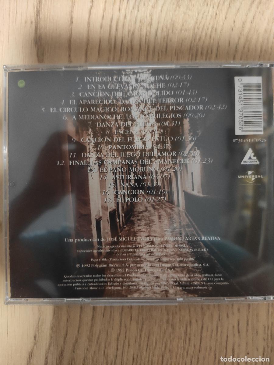 CDs de m&uacute;sica: Lole y Manuel cantan a Manuel de Falla - Foto 2