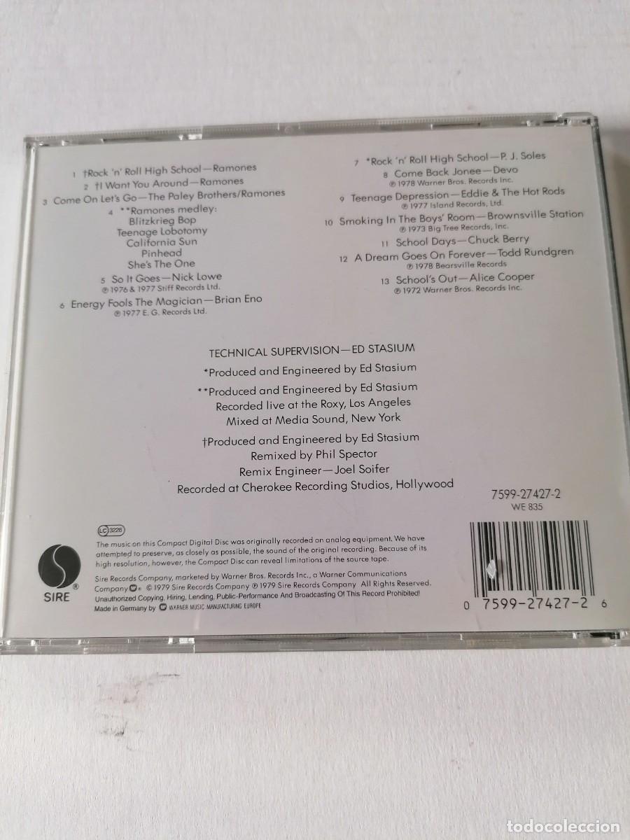 CDs de m&uacute;sica: CD Rock n roll high school - Foto 2