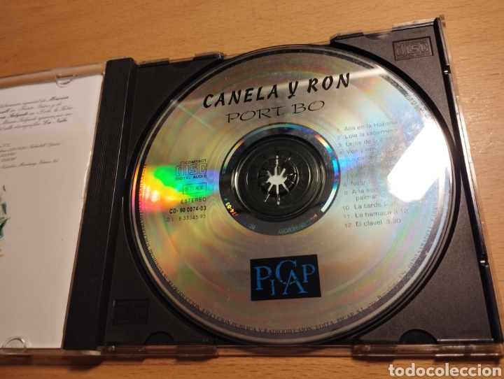 CDs de m&uacute;sica: PORT BO. CANELA Y RON (CD) - Foto 2
