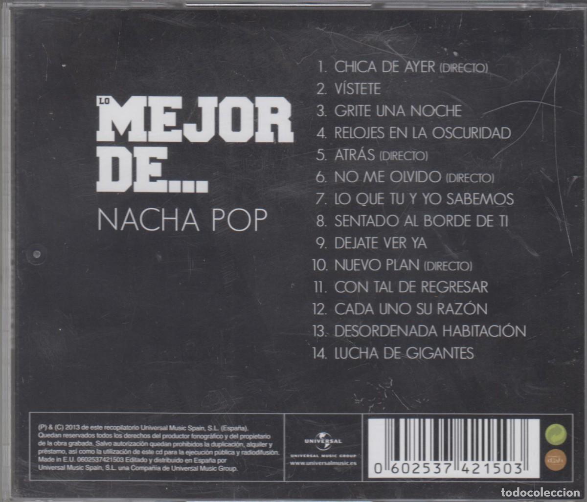 CDs de m&uacute;sica: Lo mejor de Nacha Pop cd 2013 - Foto 2