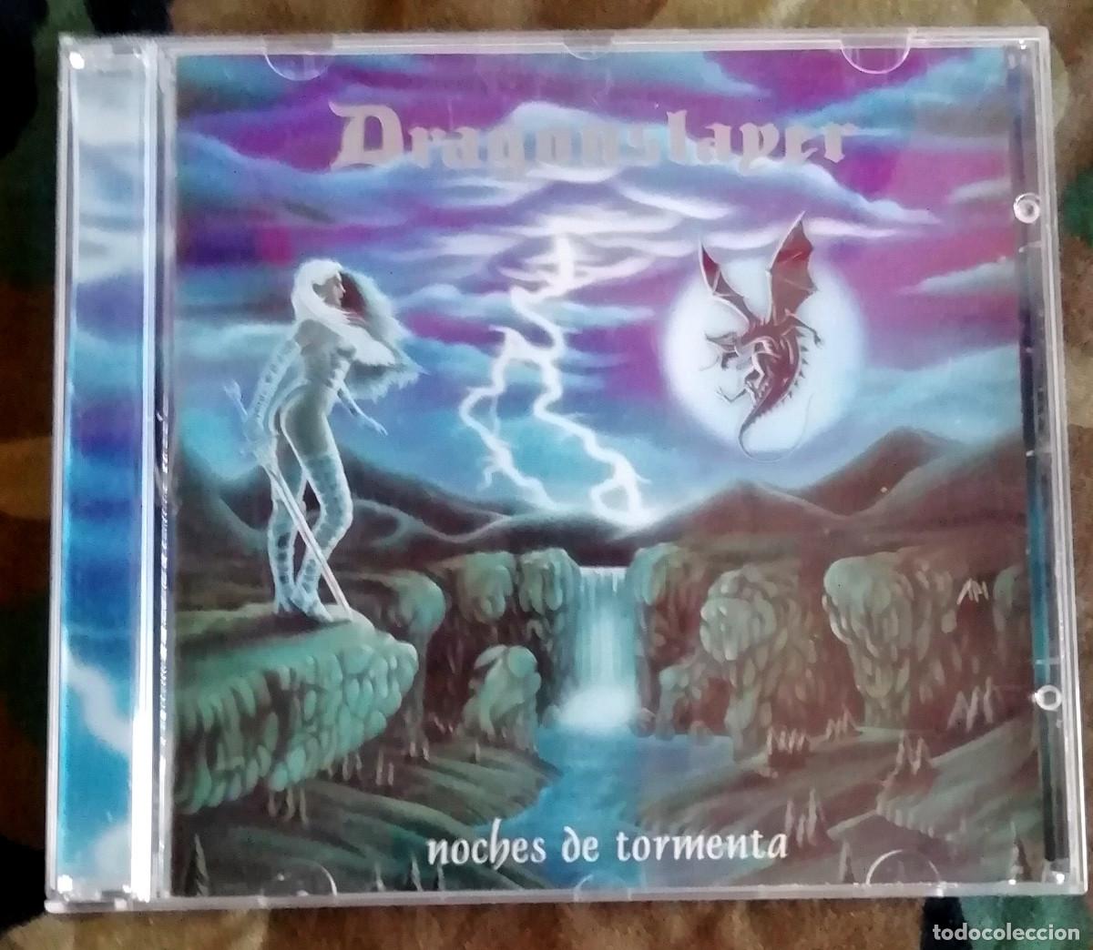 CDs de m&uacute;sica: Dragonslayer &lrm;&ndash; Noches De Tormenta CD Spain 2001 - Foto 1