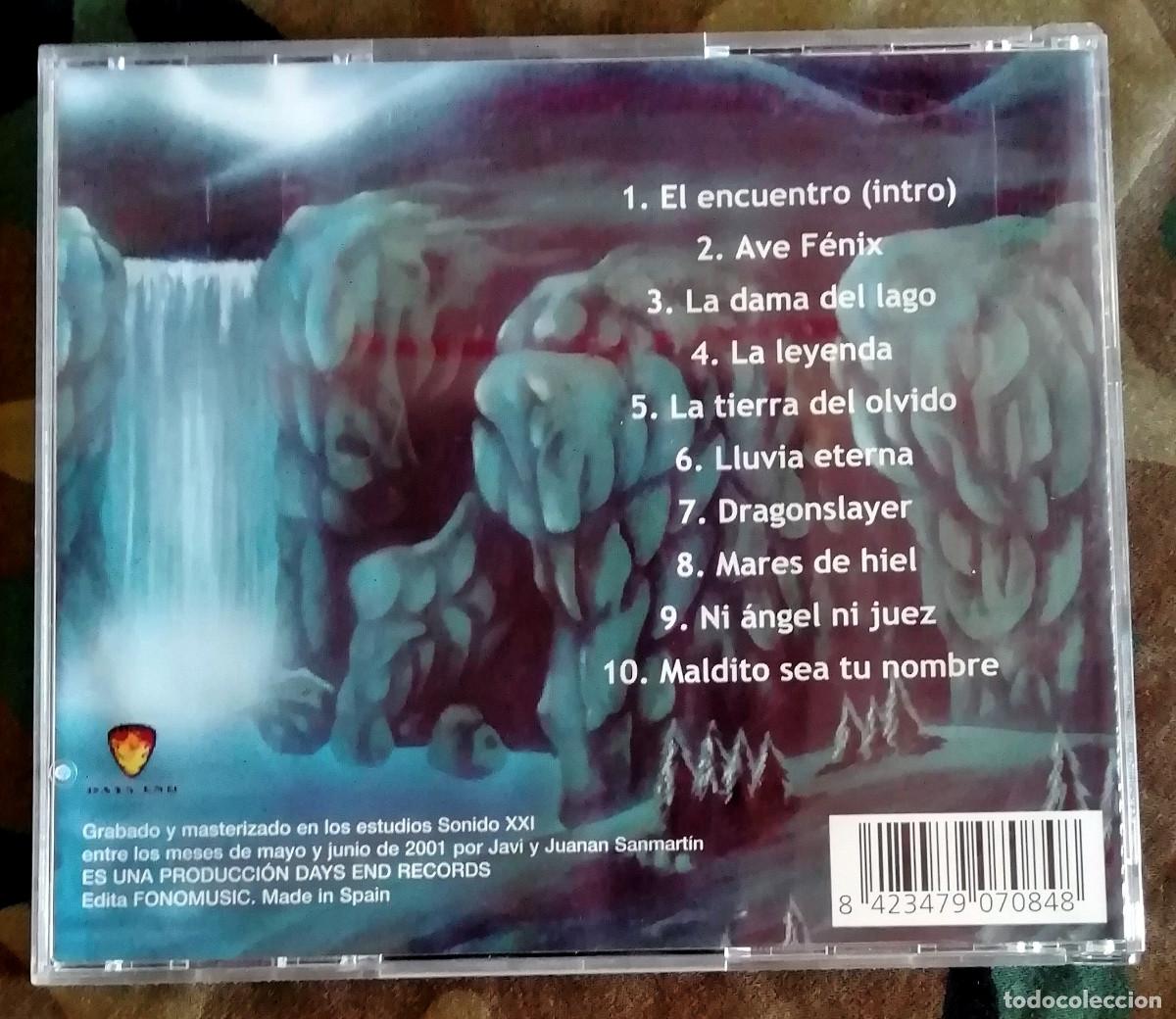 CDs de m&uacute;sica: Dragonslayer &lrm;&ndash; Noches De Tormenta CD Spain 2001 - Foto 2