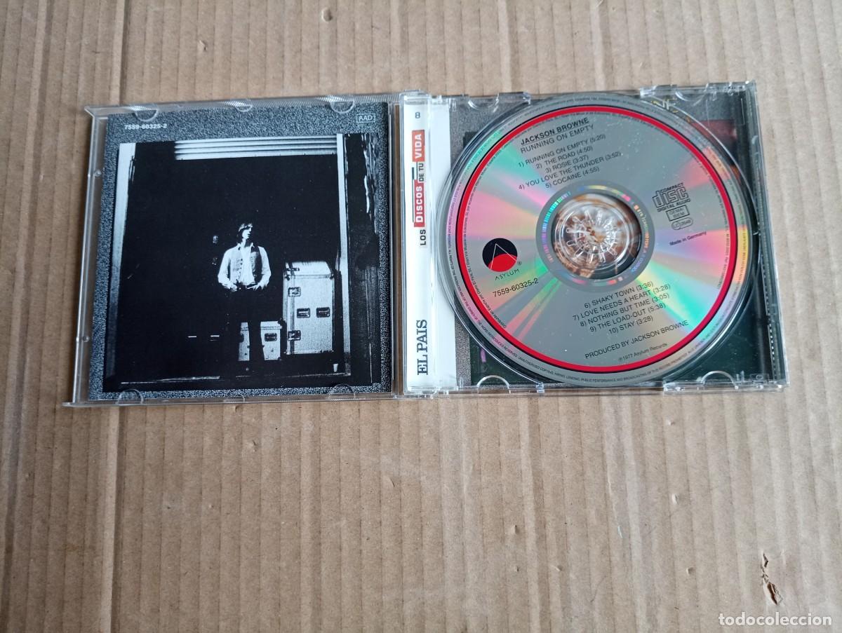 CDs de m&uacute;sica: JACKSON BROWNE - RUNNING ON EMPTY CD EDITADO POR EL PAIS - Foto 2