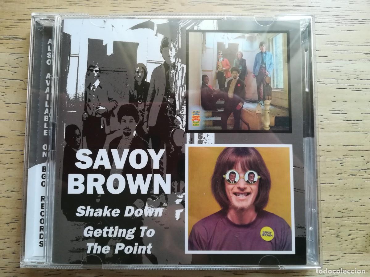 CDs de m&uacute;sica: Savoy Brown. Shake down/ Getting to the point. Doble CD. - Foto 1