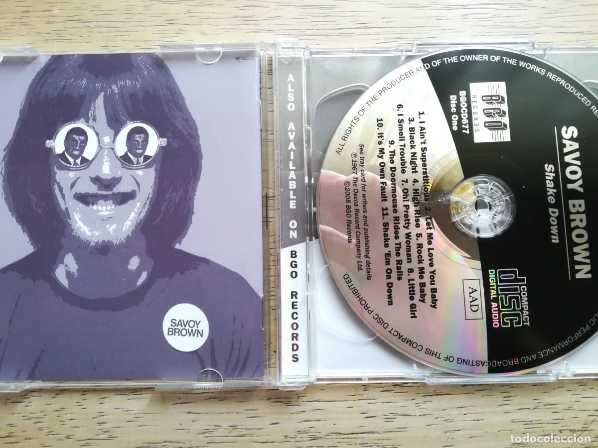 CDs de m&uacute;sica: Savoy Brown. Shake down/ Getting to the point. Doble CD. - Foto 5