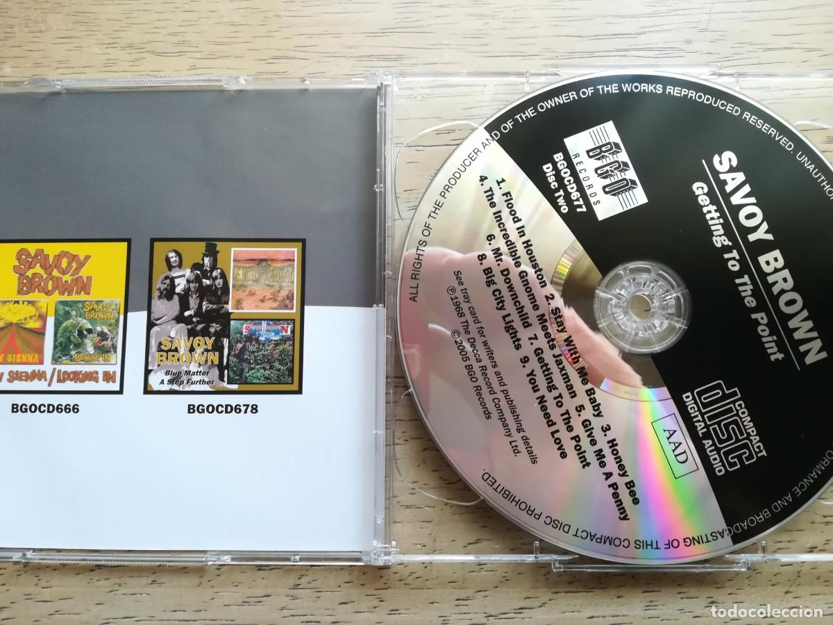 CDs de m&uacute;sica: Savoy Brown. Shake down/ Getting to the point. Doble CD. - Foto 6