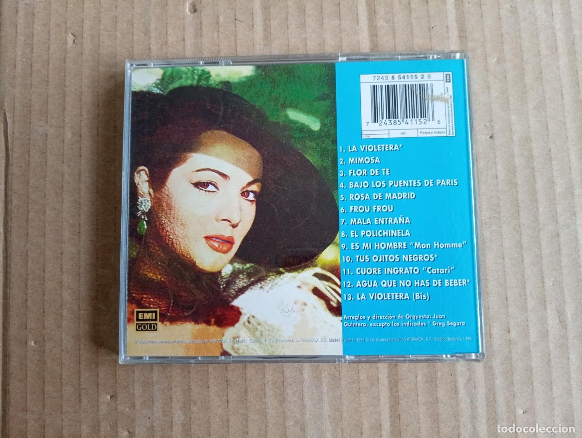 CDs de m&uacute;sica: SARA MONTIEL - LA VIOLETERA CD 1995 - Foto 3