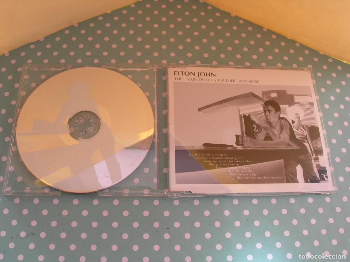 CDs de m&uacute;sica: ELTON JOHN / THIS TRAIN DON&acute;T THERE ANYMORE / CD SINGLE / POP - Foto 1