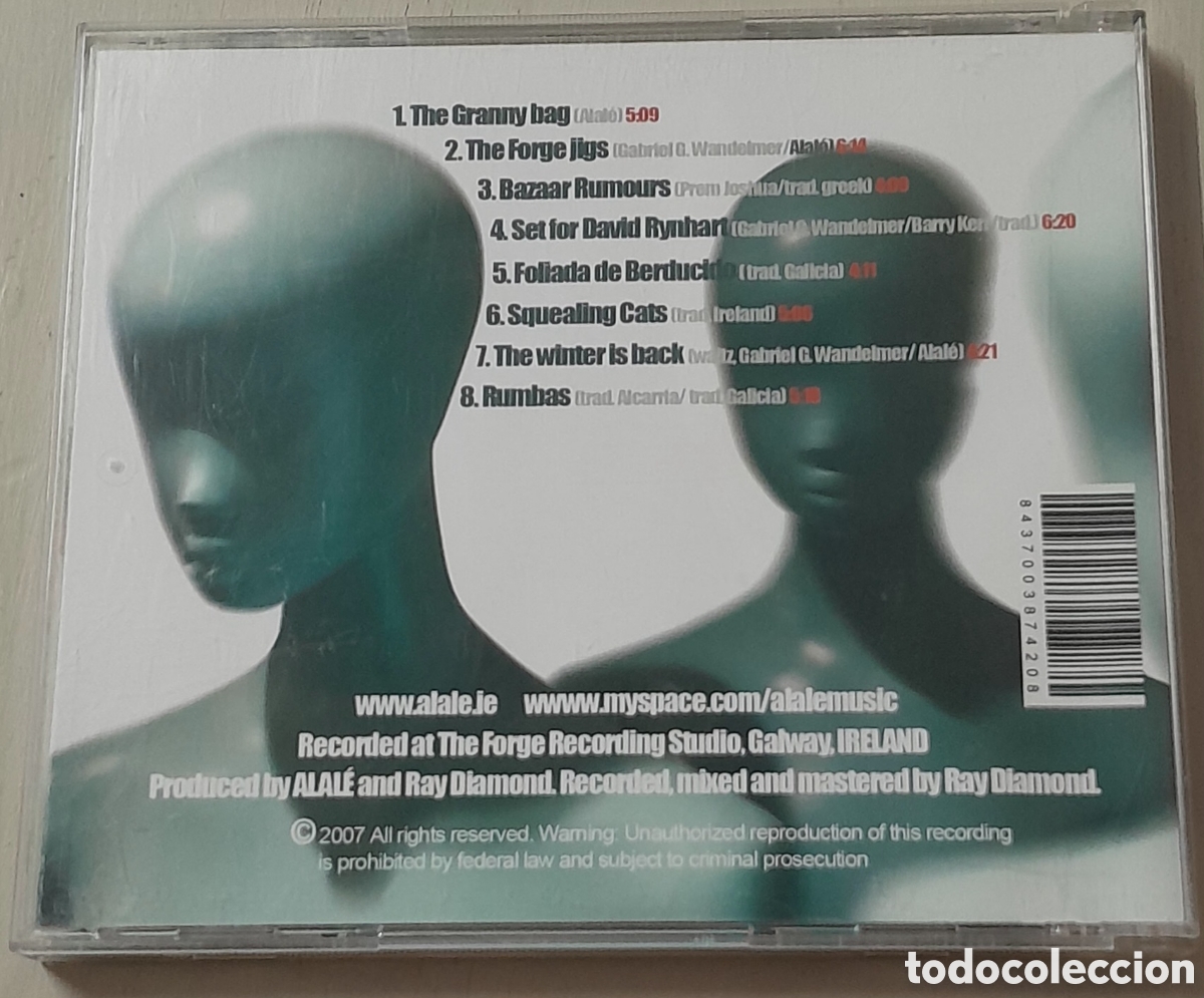 CDs de m&uacute;sica: ALALE - WO JAPEN - Foto 2
