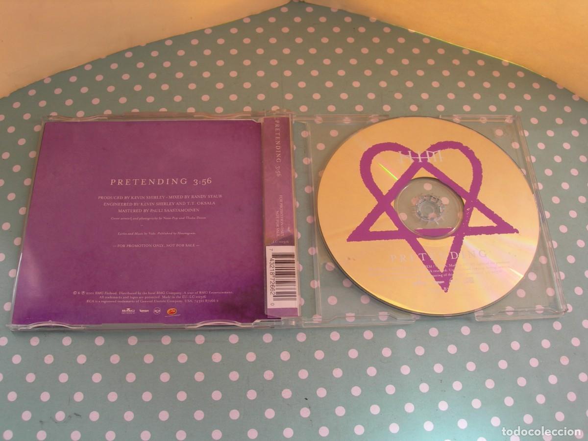 CDs de m&uacute;sica: HIM / PRETYENDING / CD SINGLE / GOTH - ROCK - Foto 2