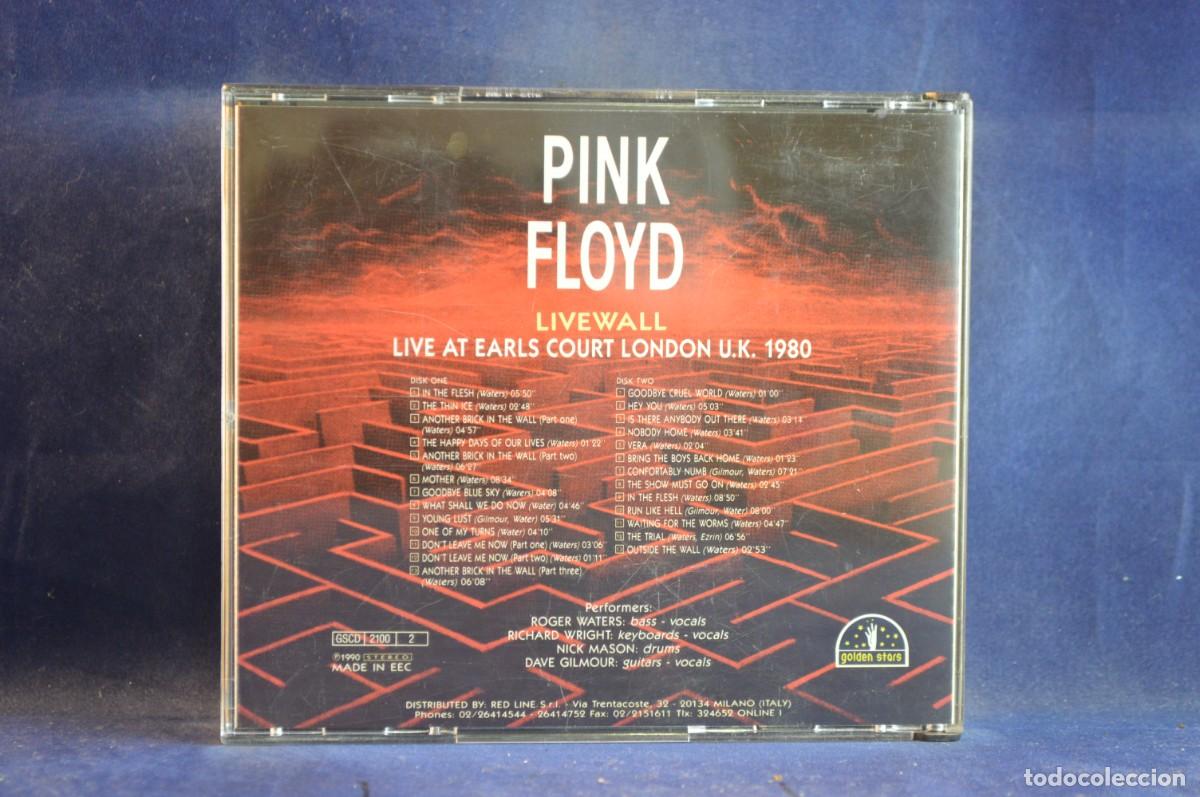 CDs de m&uacute;sica: PINK FLOYD - LIVEWALL - 2 CD - Foto 2