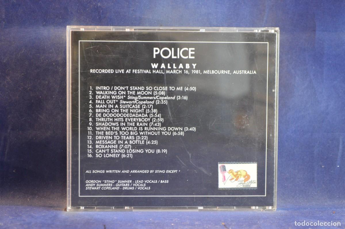 CDs de m&uacute;sica: THE POLICE - WALLABY - CD - Foto 2