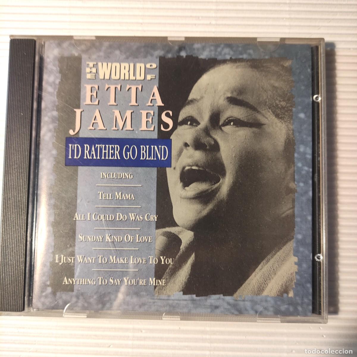 CDs de m&uacute;sica: ETTA JAMES ** I&acute;D RATHER GO BLIND ** CD ** TRACE - Foto 1