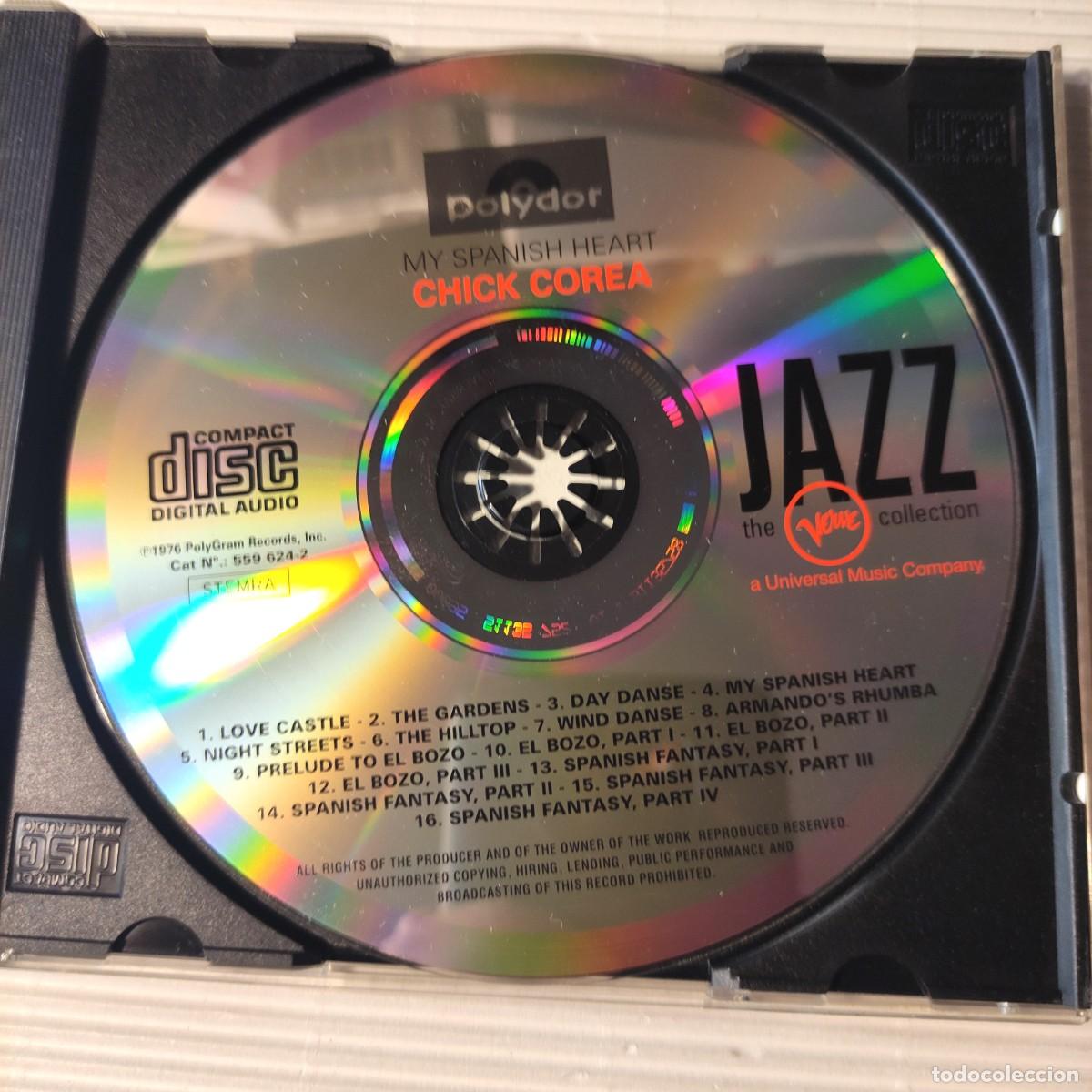 CDs de m&uacute;sica: CHICK COREA ** MY SPANISH HEART ** CD ** POLYDOR - Foto 2