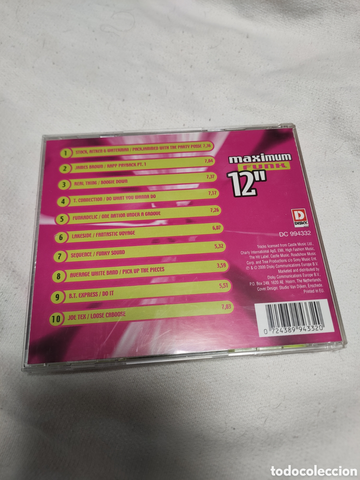 CDs de m&uacute;sica: SCD4 m&aacute;ximum funk 12 CD SEGUNDAMANO - Foto 2