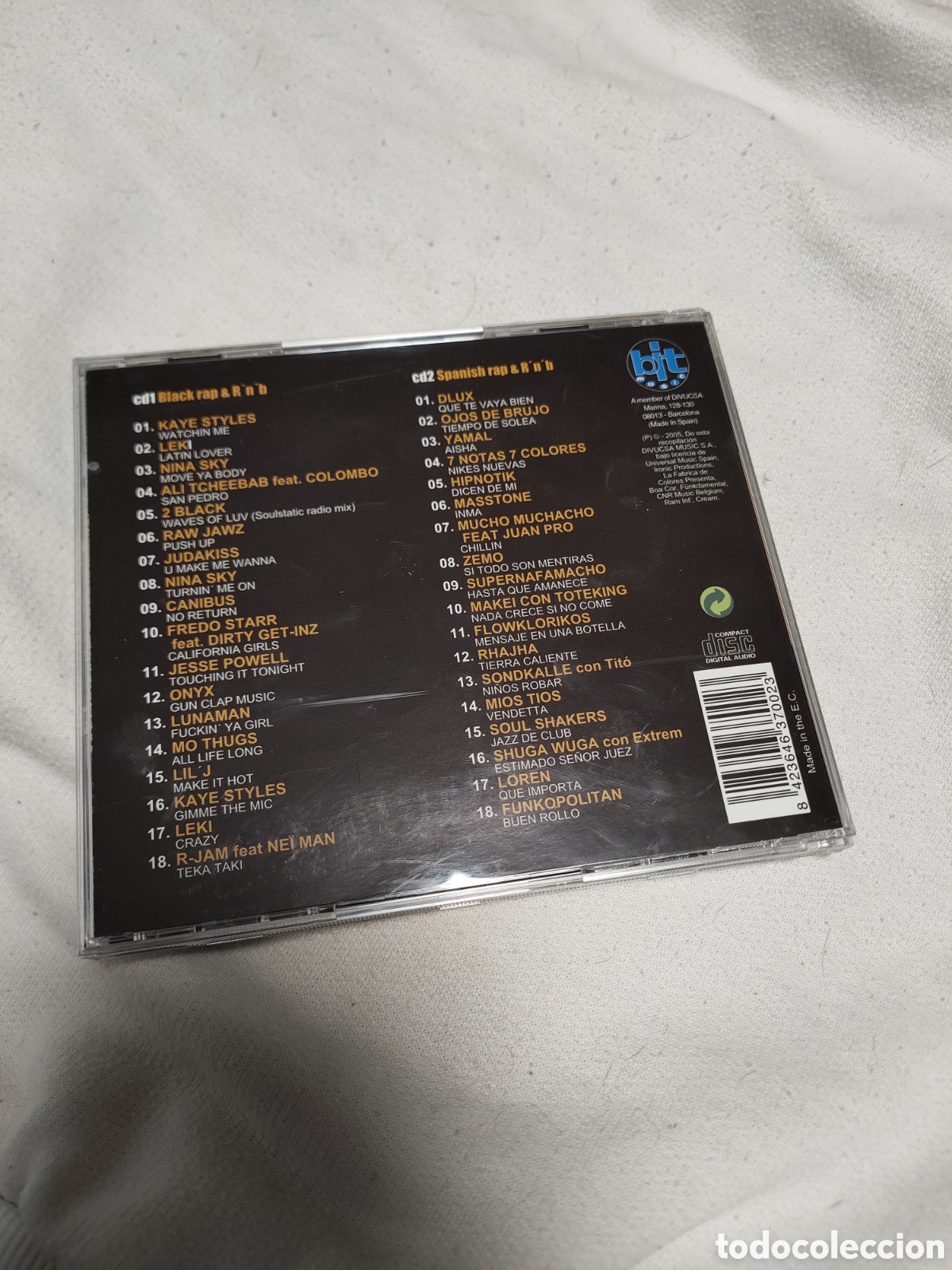 CDs de m&uacute;sica: SCD5 rap & rnb 2005 CD SEGUNDAMANO - Foto 2