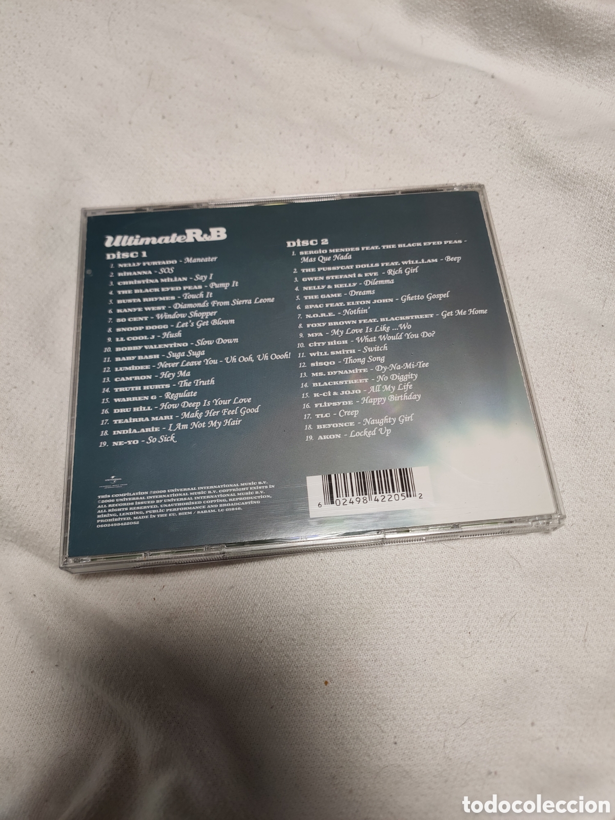 CDs de m&uacute;sica: SCD5 ultimate r&b CD SEGUNDAMANO - Foto 2