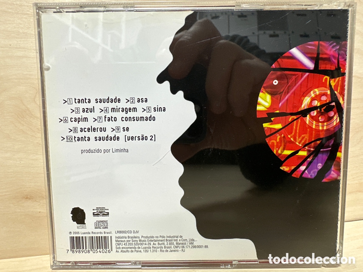 CDs de m&uacute;sica: Djavan - Na Pista, Etc. (CD) - Foto 2