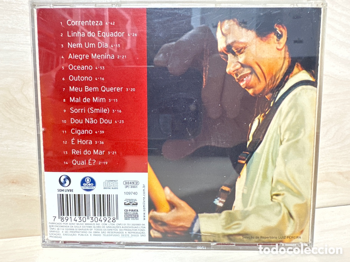 CDs de m&uacute;sica: Djavan - Novelas (CD) - Foto 2
