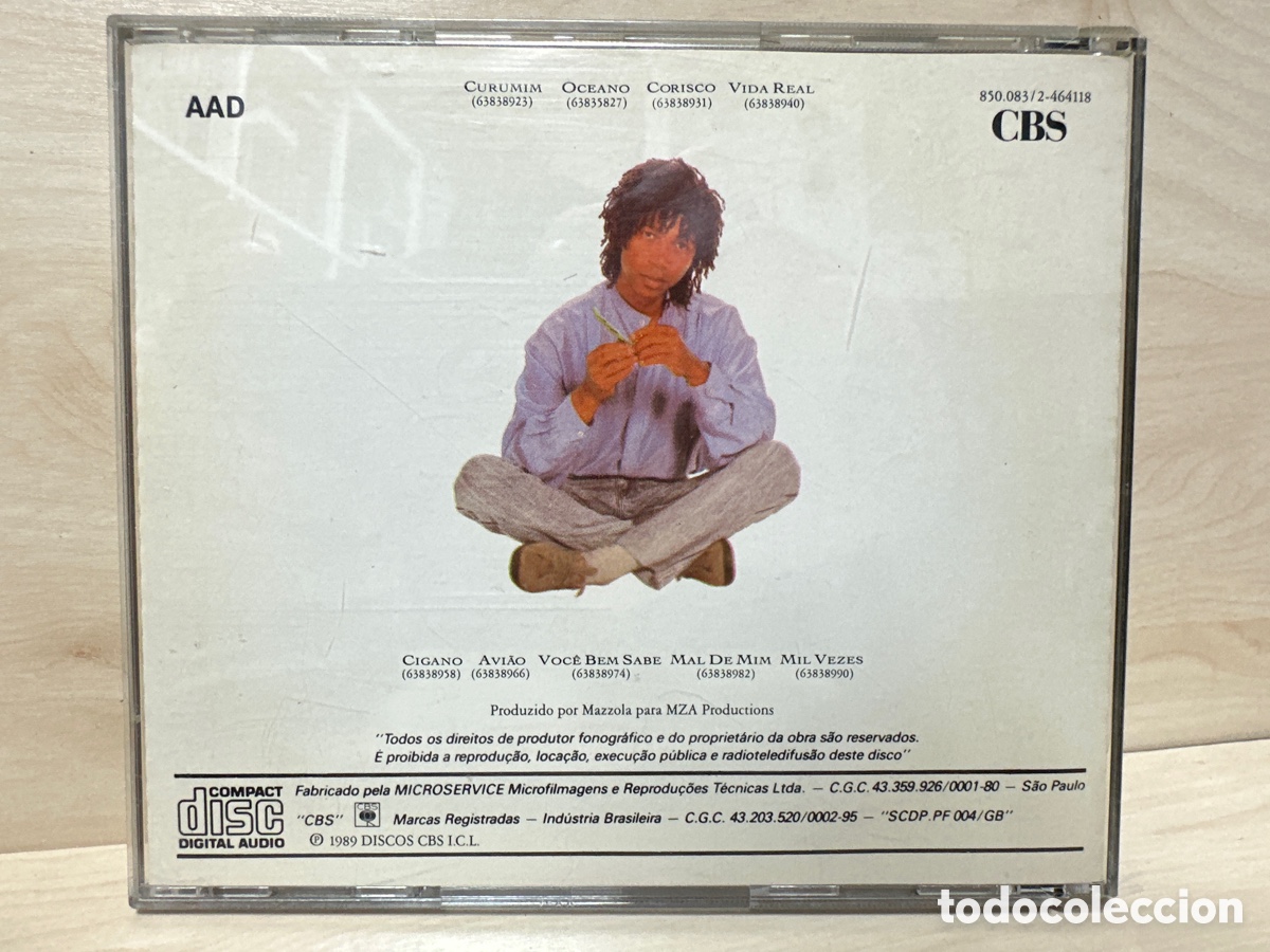CDs de m&uacute;sica: Djavan - Djavan (CD) - Foto 2