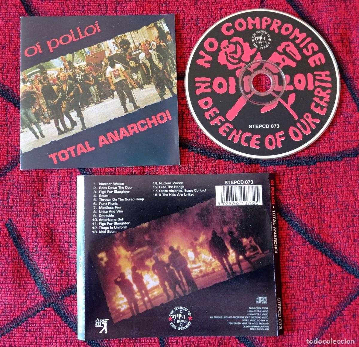 Music CDs: OI POLLOI **Total Anarchoi (The Live And Studio Collection)** 1996 UK CD ORIGINAL PUNK