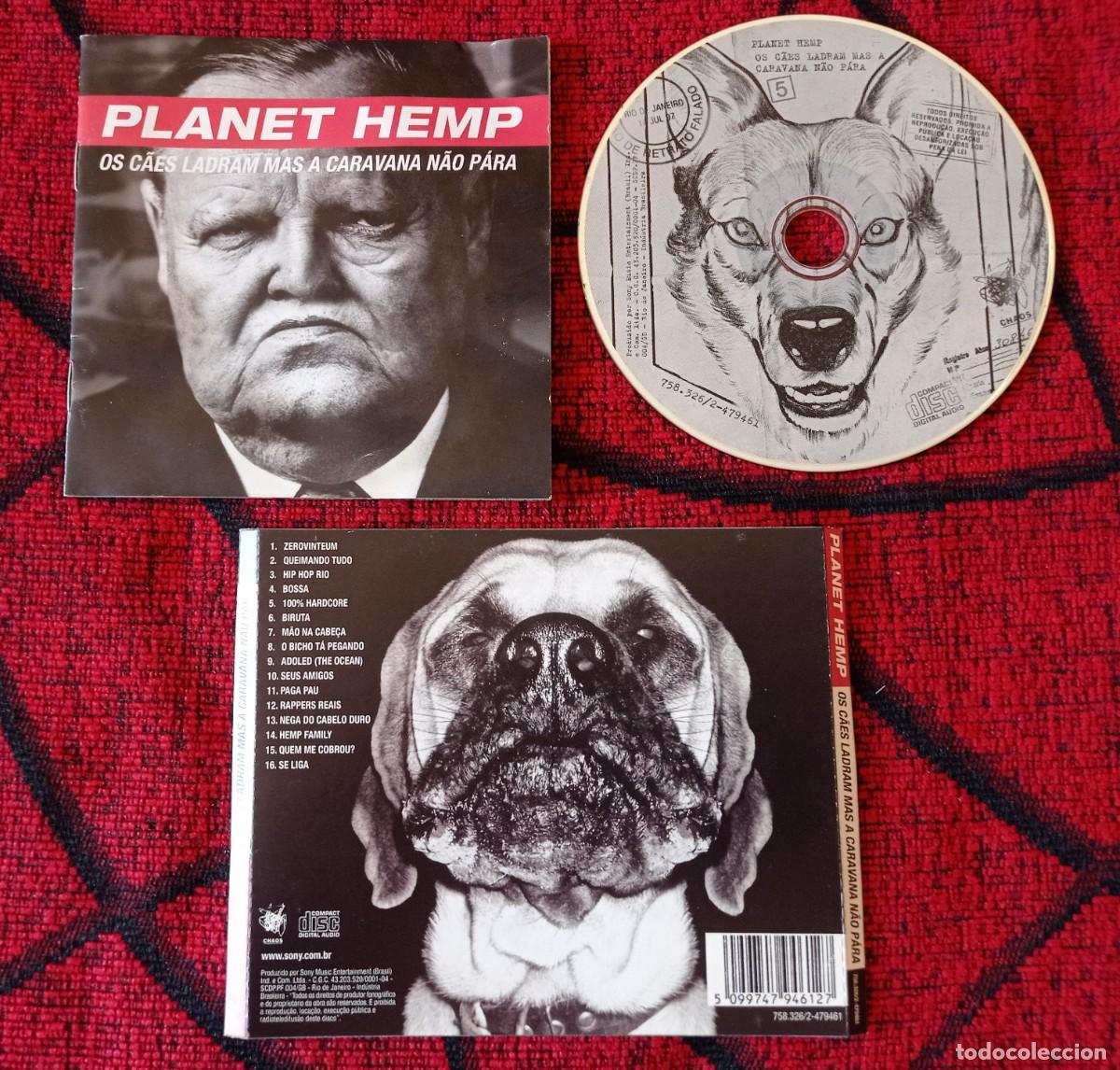 Music CDs: PLANET HEMP ** Os C&atilde;es Ladram Mas A Caravana N&atilde;o P&aacute;ra ** CD ORIGINAL 1997