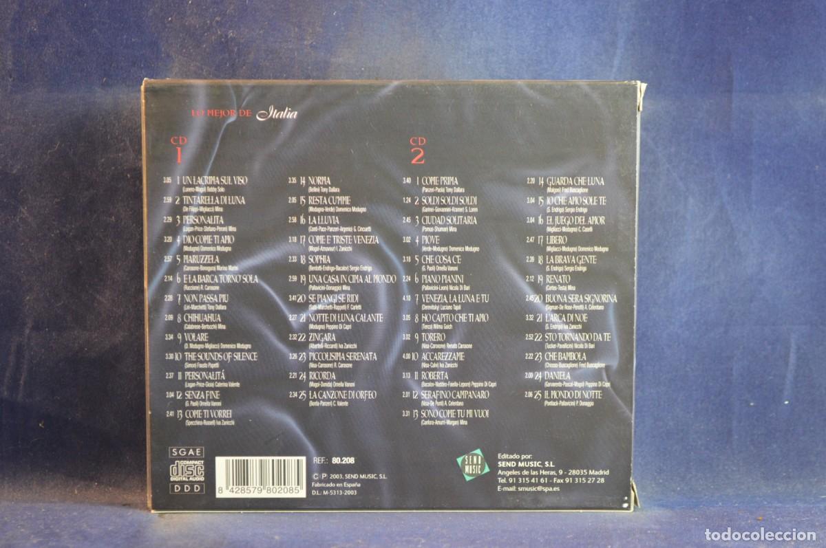 CDs de m&uacute;sica: LO MEJOR DE ITALIA - 2 CD - Foto 2