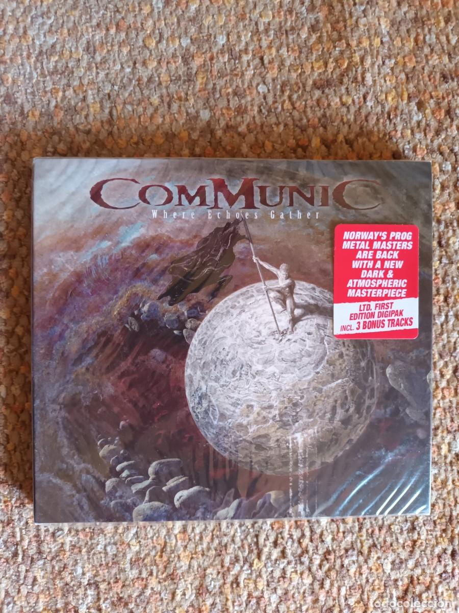CD de M&uacute;sica: Communic , Where Ecchoes , CD 2017 digipack Limited Edition. Nuevo precintado. Progresive Metal