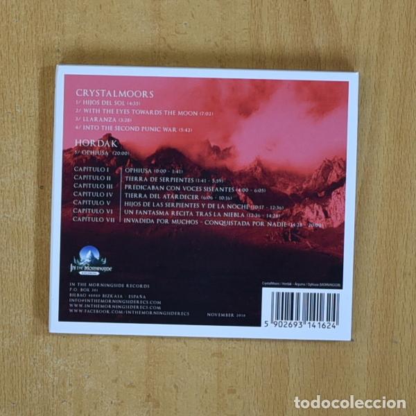 CDs de m&uacute;sica: CRYSTALMOORS / HORDAK - ARGUMA / PHIUSA - CD - Foto 2