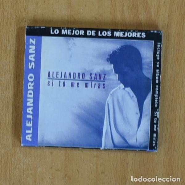 CDs de m&uacute;sica: ALEJANDRO SANZ - SI TU ME MIRAS - CD - Foto 1