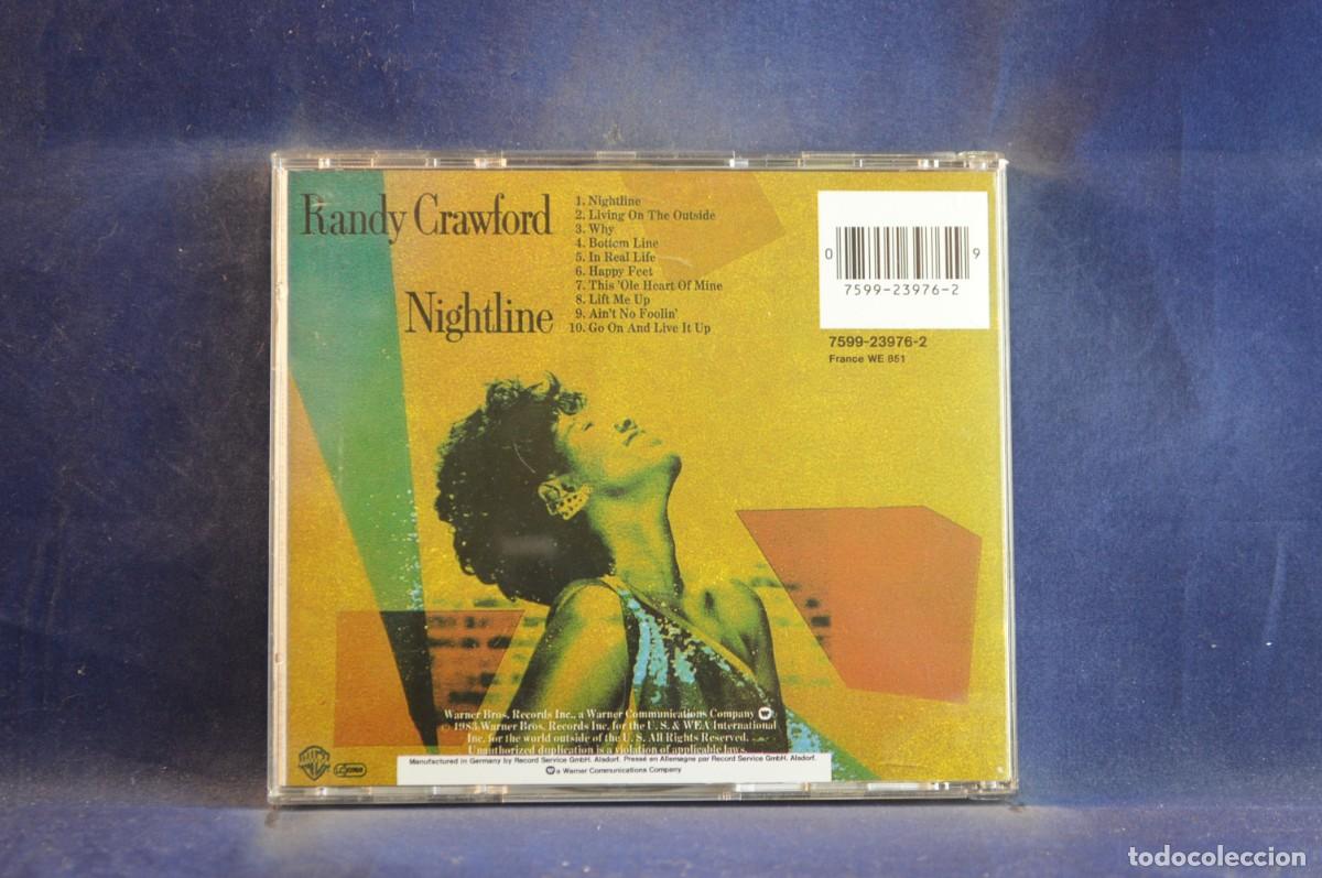 CDs de m&uacute;sica: RANDY CRAWFORD &ndash; NIGHTLINE - CD - Foto 2