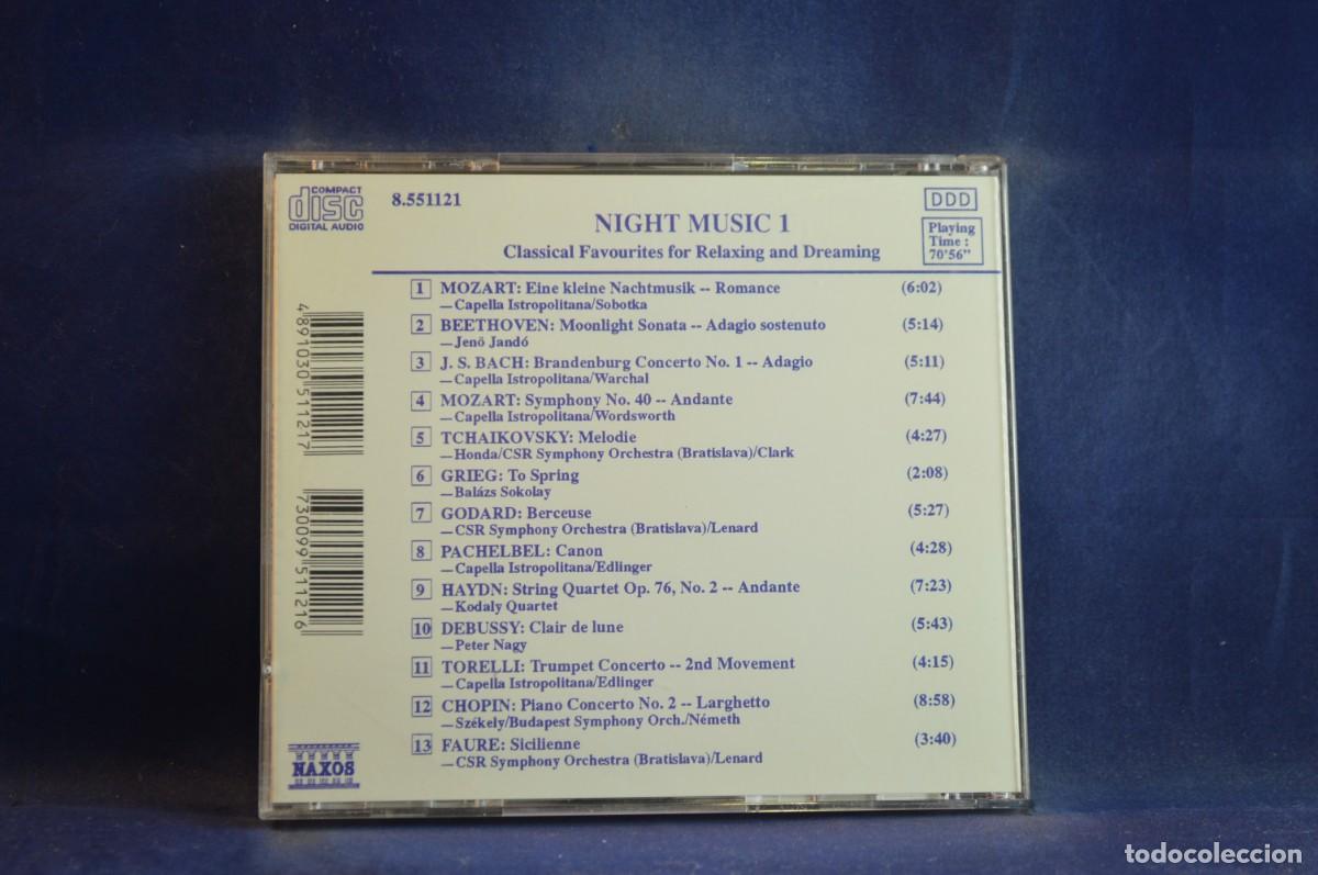 CDs de m&uacute;sica: VARIOUS &ndash; NIGHT MUSIC 1 - CD - Foto 2