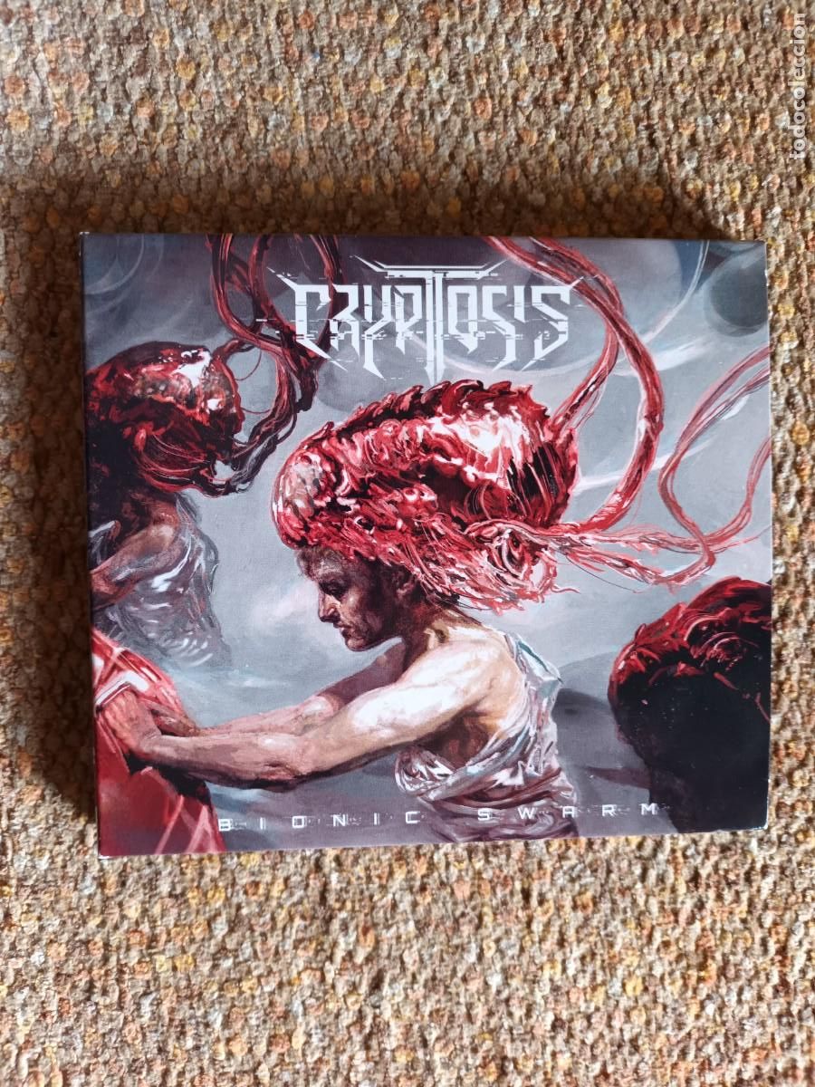 CDs de m&uacute;sica: Cryptosis , Bionic Swarm , CD 2021 digipack estado impecable. Thrash Metal - Foto 1