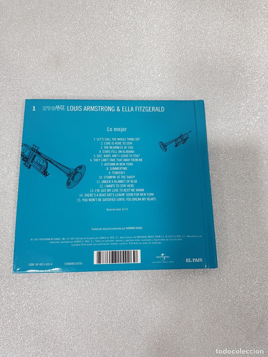 CDs de m&uacute;sica: Louis armstrong ella fitzgerald cd - Foto 3