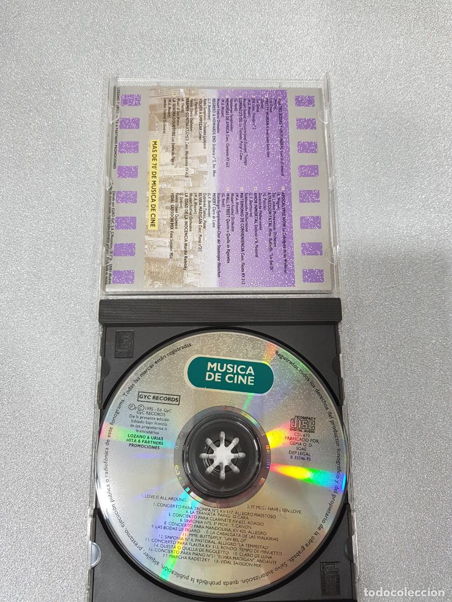 CDs de m&uacute;sica: Musica de cine cd - Foto 2