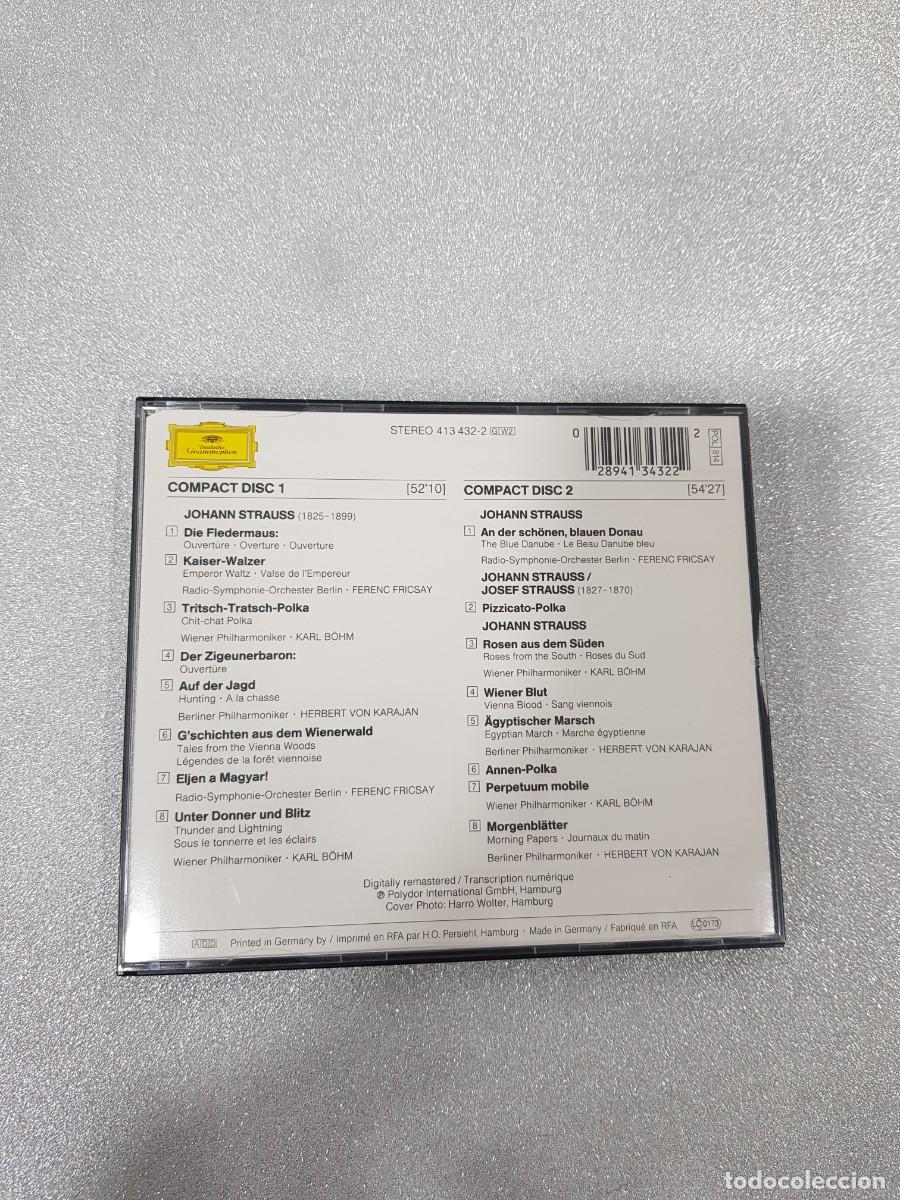 CDs de m&uacute;sica: Johann strauss walzer polkas cd - Foto 3