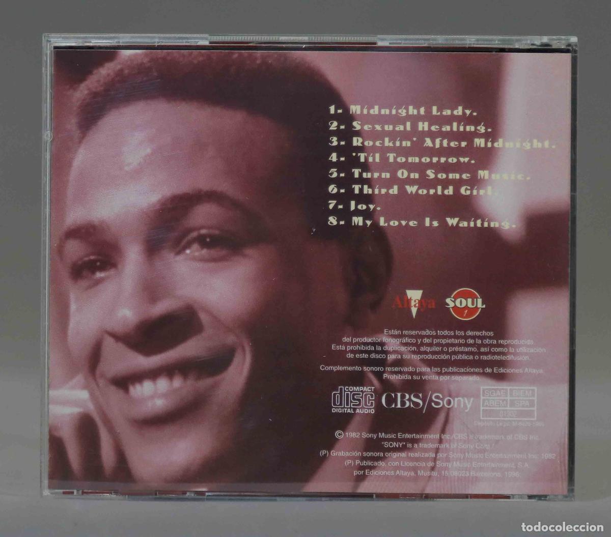 CDs de m&uacute;sica: CD. MARVIN GAYE. MIDNIGHT LOVE - Foto 2