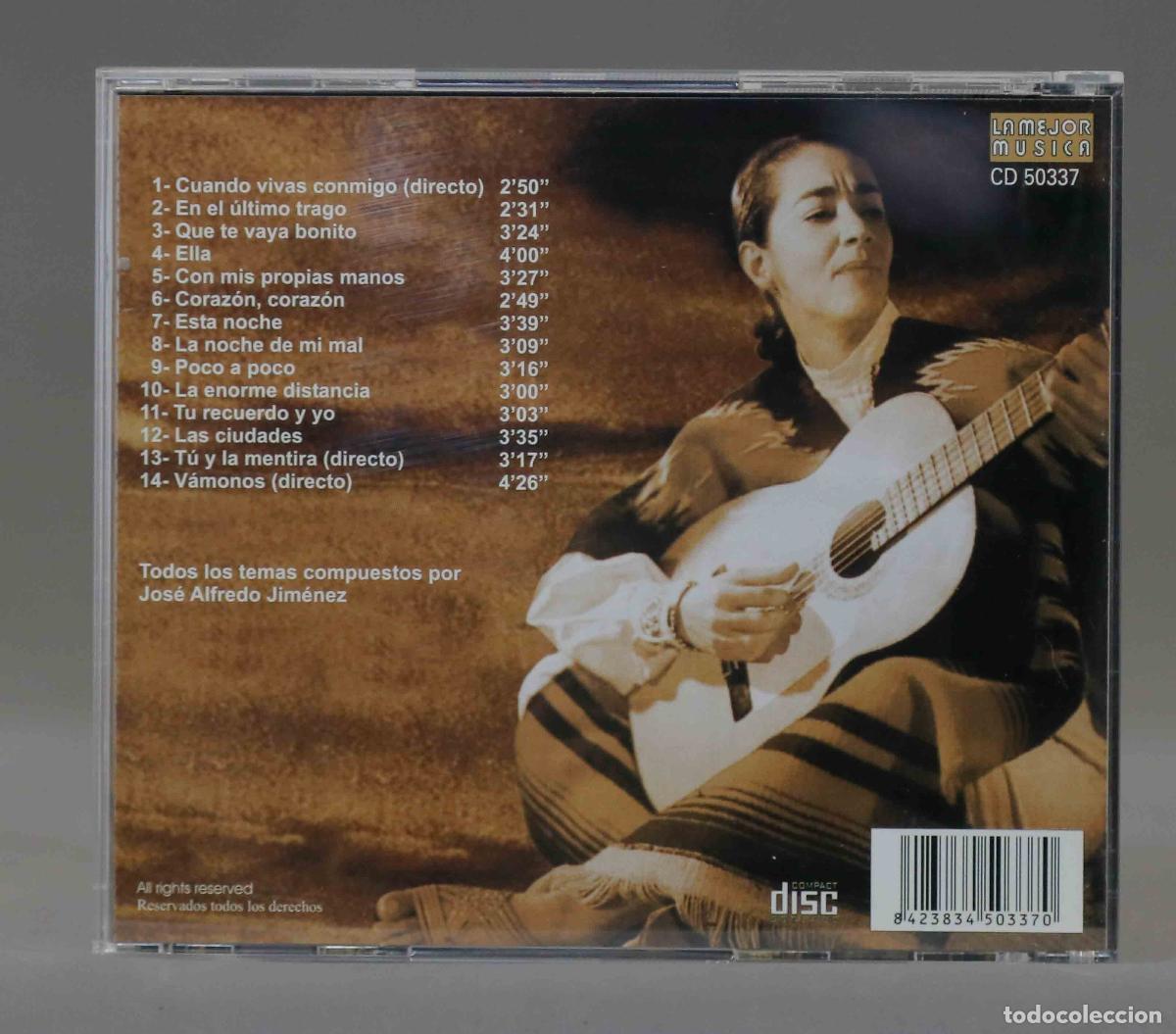 CDs de m&uacute;sica: CD. CHAVELA VARGAS. CUANDO VIVAS CONMIGO - Foto 2