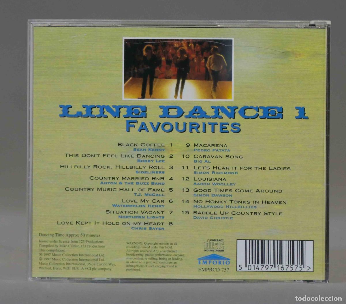 CDs de m&uacute;sica: CD. Line Dance 1 Favourites - Foto 2
